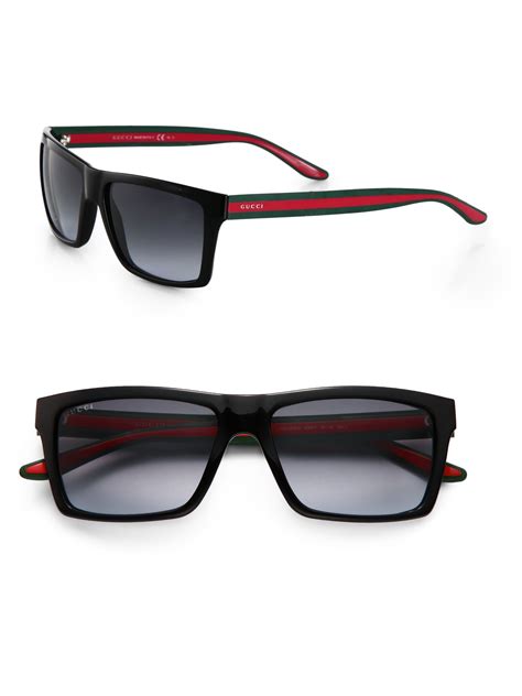 gucci mens black sunglasses|gucci authentic men sunglasses glasses.